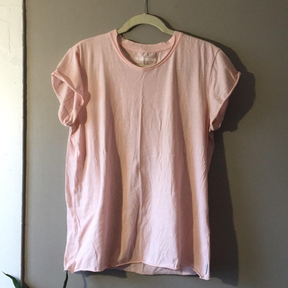 The Laundry Room Light Pink Muscle Tee